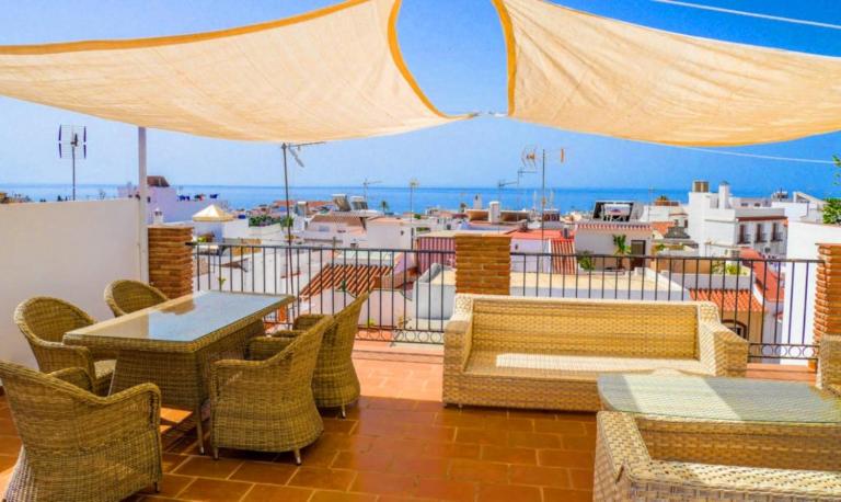 Beautiful apartment private roof terrace - Chambres d'hôtes Nerja