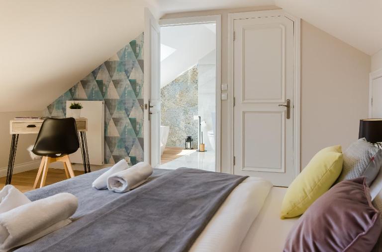 Kazimierz Penthouse with private terrace - B&B Cracovia