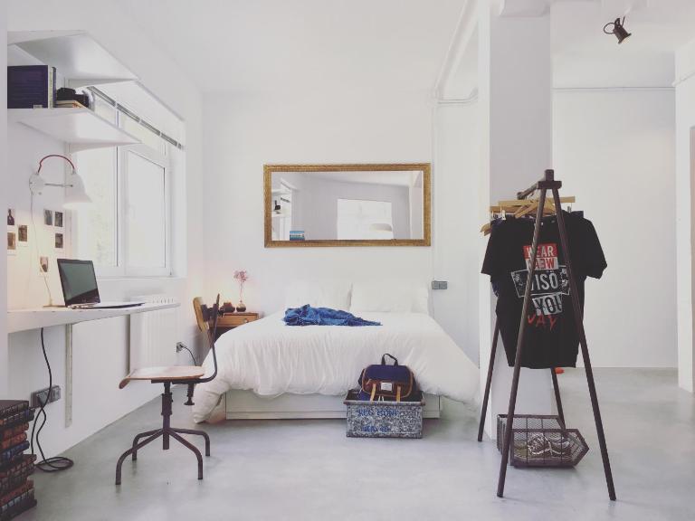 Loft industrial con Cine y Diseño - Bed and Breakfast A Coruña