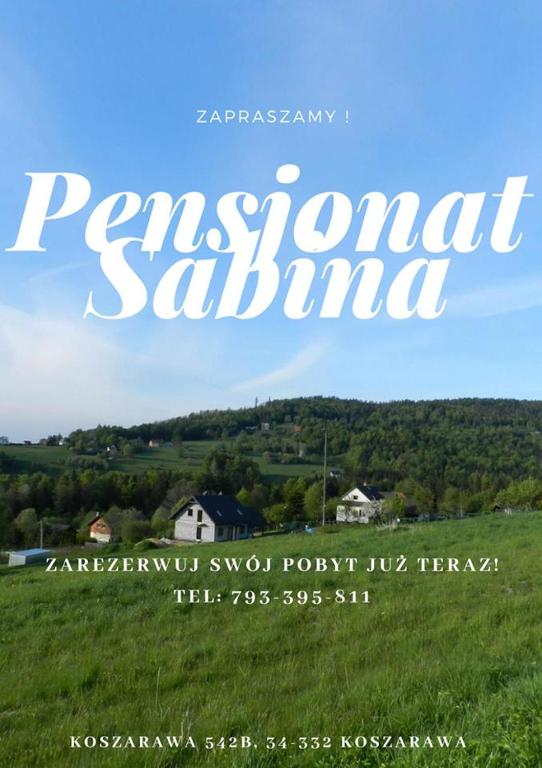 Pensjonat Sabina - B&B Koszarawa