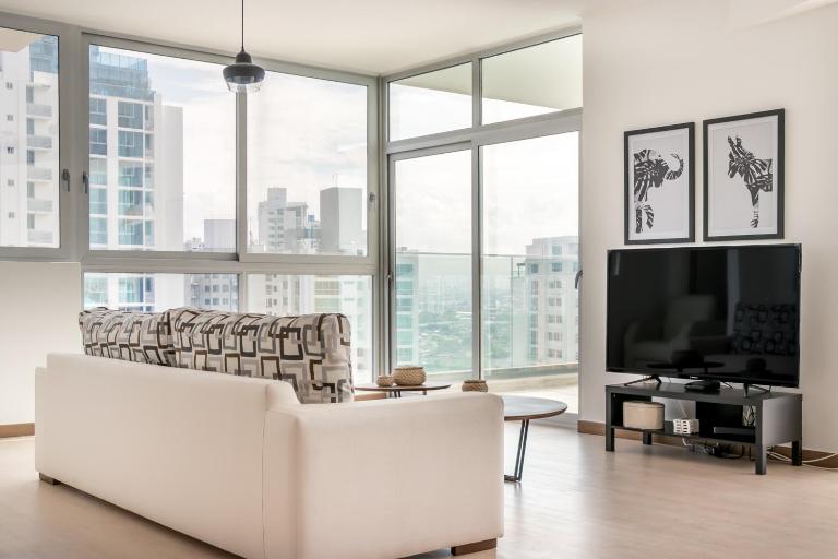 Enchanting City View Apartment - PH Quartier Del Mar - B&B Panamá