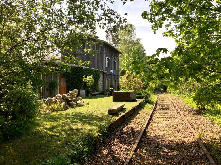 Ferienwohnung im historischen Bahnhof - B&B Kletkamp