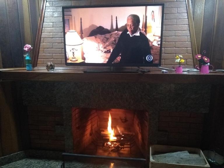 Casa anexa com lareira - B&B Campos do Jordão