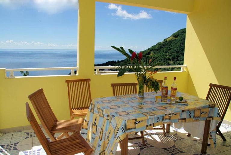 À LA VUE DE l'ANSE - T2 - LES ANSES-D'ARLET - PETITE ANSE - B&B Fonds Fleury