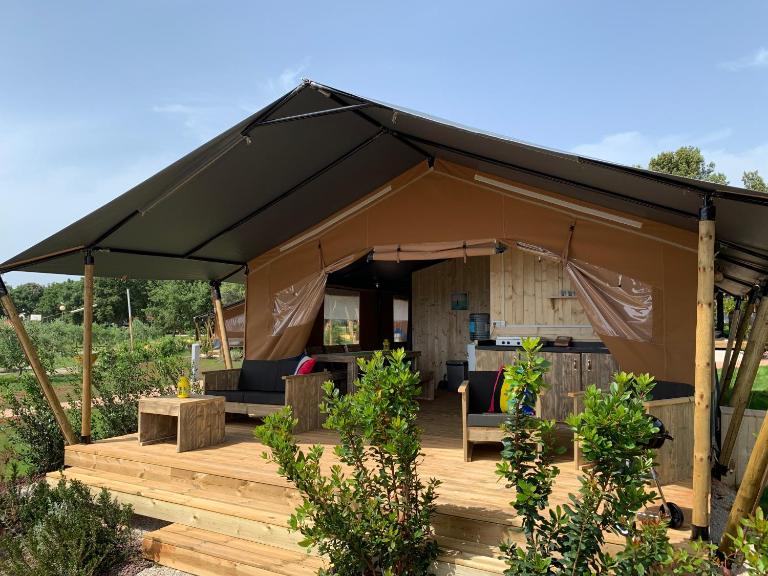 Easyatent FKK Safari tent Ulika Naturist - clothes free - B&B Parenzo