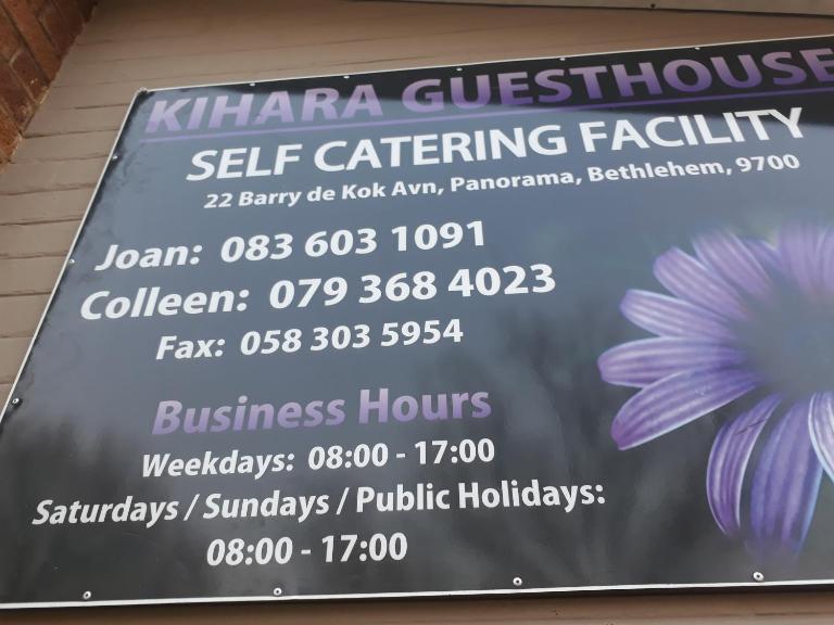 KIHARA GUESTHOUSE - B&B Bethlehem