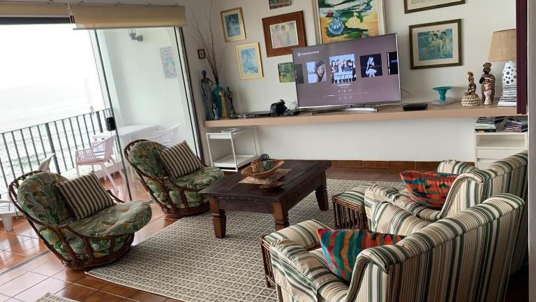 Apto Guarujá de frente para o mar - Praia Astúrias - Ferienwohnung Guarujá