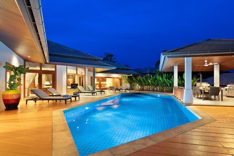 Mai Tai, luxury 3 bedroom villa - B&B Choeng Mon Beach