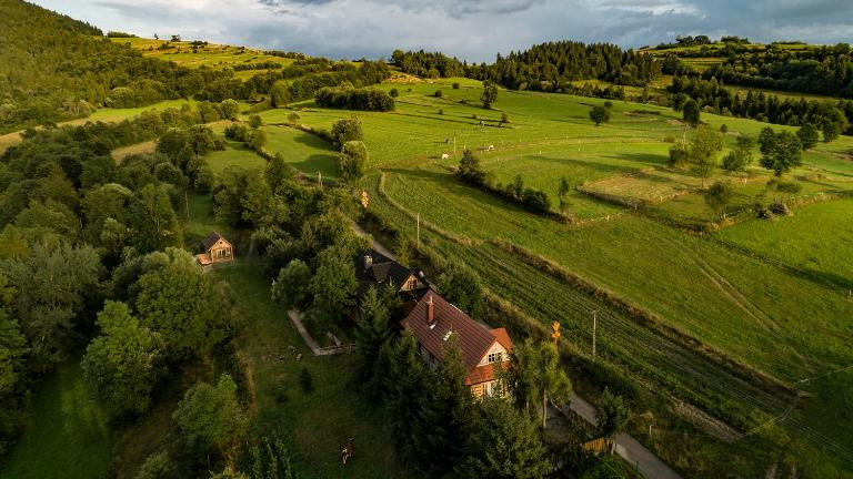 Góralskie domy w Łostówce - B&B Łostówka