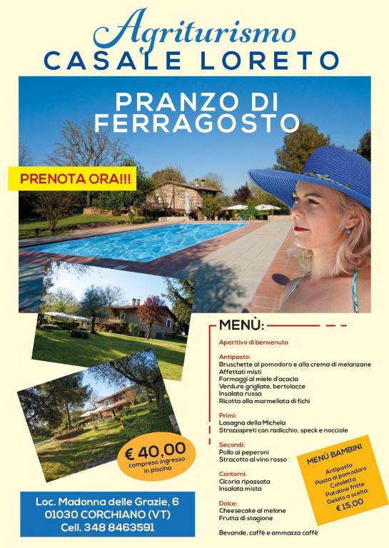 Agriturismo Casale Loreto - B&B Corchiano