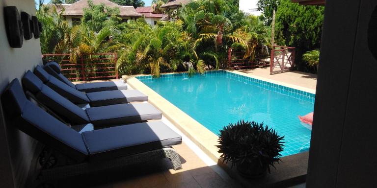 Spacious ocean view pool villa - B&B Ko Samui