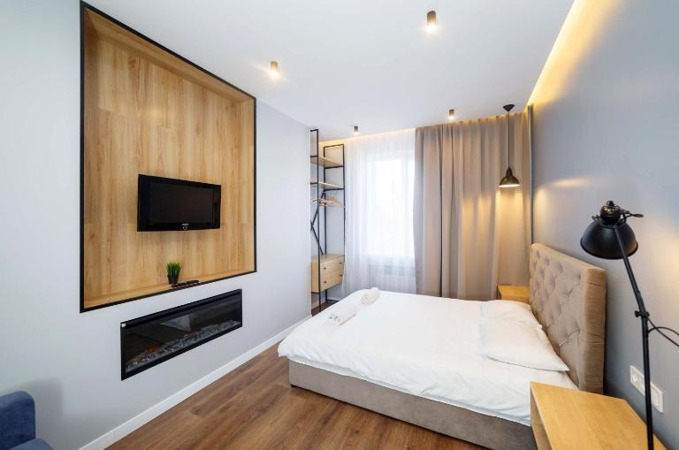 Loft apartment in old Lviv AC Fireplace - B&B Leopoli