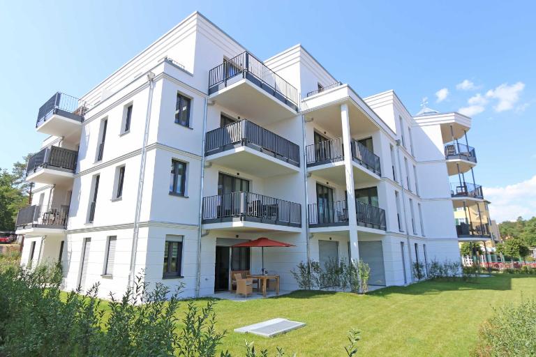 Villa Düne - Whg 07 Morgensonne - B&B Ostseebad Baabe