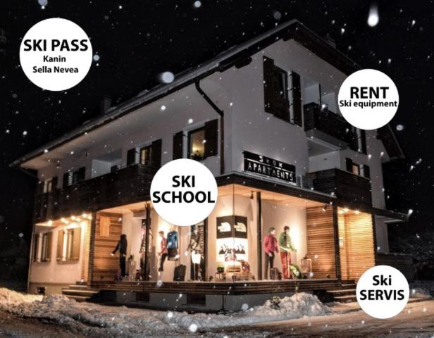 Apartments Skok with rafting and free parking - Chambres d'hôtes Bovec