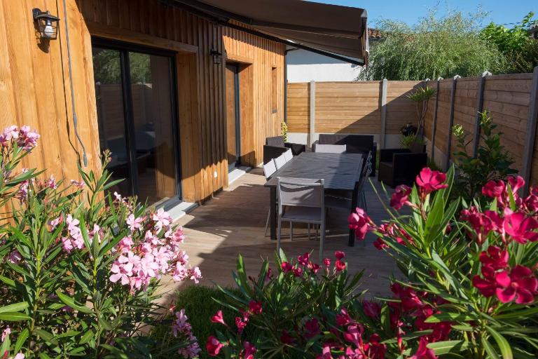 Maison Bassin d'Arcachon - Arès - Proche plage et commerces, 3 chambres, 8 personnes, Climatisation - B&B Arès