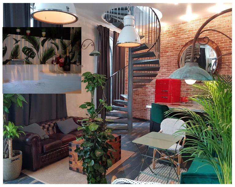 Loft Zen Rouen - Jacuzzi - Centre Historique - Ferienwohnung Rouen