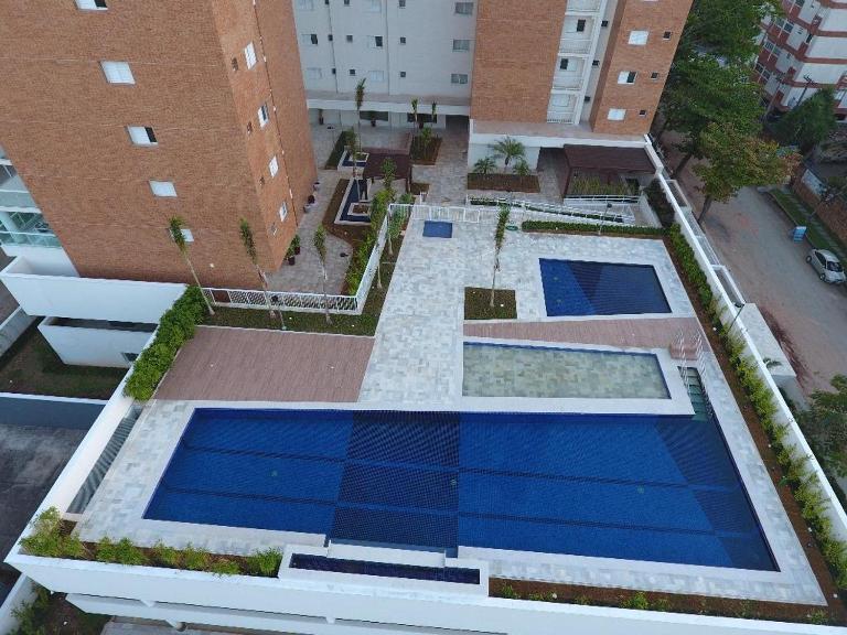 Apartamento Guaruja Enseada Mobiliado Varanda gourmet e lazer completo - Ferienwohnung Guarujá