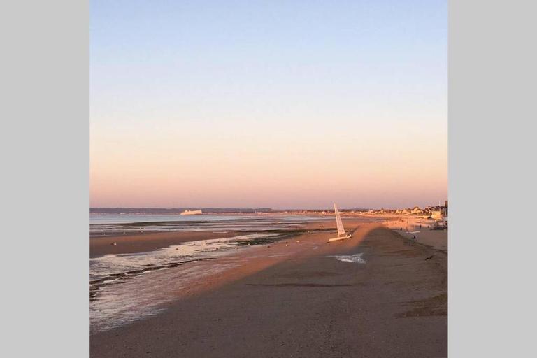 Maison avec jardin - 200m de la mer dans la vieille ville - B&B Lion-sur-Mer