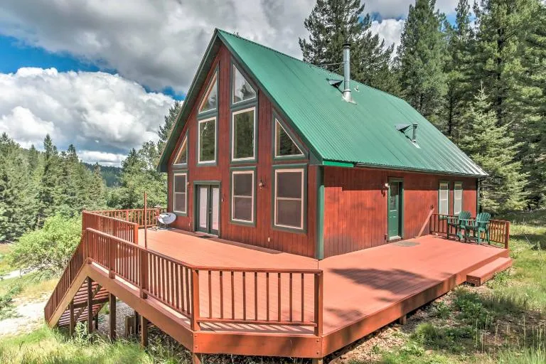 Cloudcroft Home w/ Spacious Stargazing Deck! - Chambres d'hôtes Cloudcroft