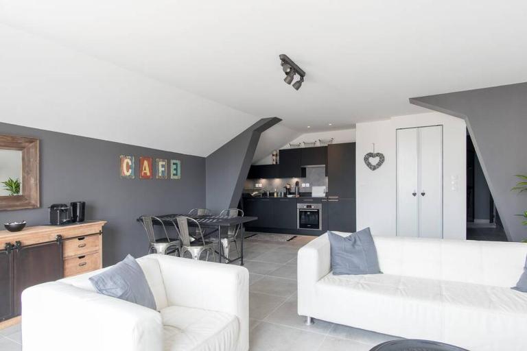Appartement 4 étoiles vue mer et bord de plage Chez Odette - Ferienwohnung Saint-Malo