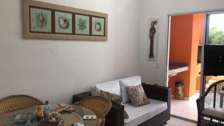 Escolha entre Cobertura com piscina interna 190m2 e o outro Apto Tipo tendo 95m2 Praia Bertioga - Ferienwohnung Bertioga