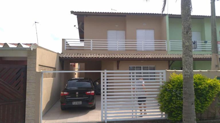 Linda Casa pé na areia em Mongagua - Ferienwohnung Mongaguá