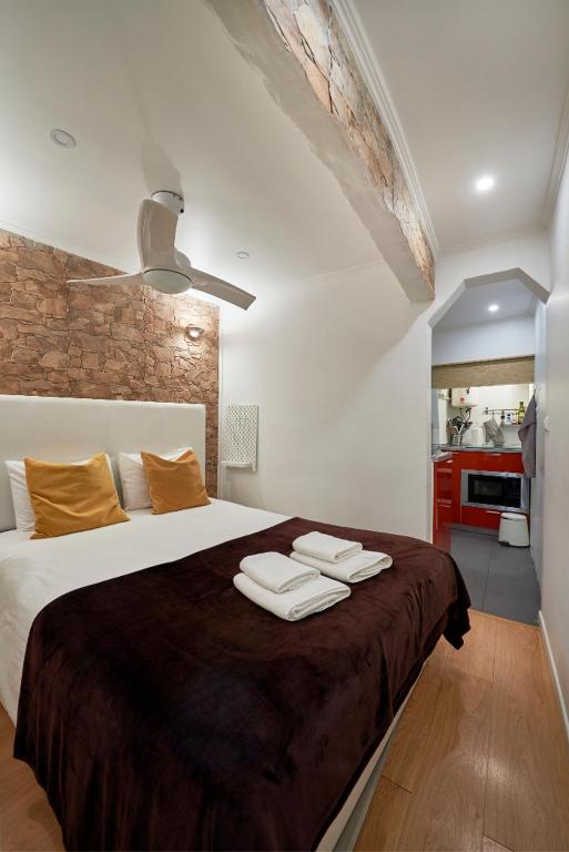 Cosy Studio in Alfama near Castelo St Jorge - B&B Lisbona