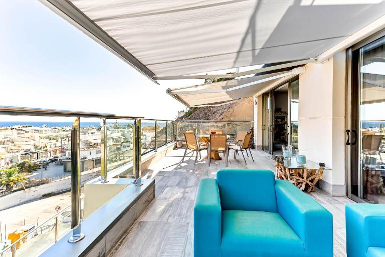 Luxury Penthouse Puerto de Mogan with great terrace and sea view - B&B Puerto de Mogán