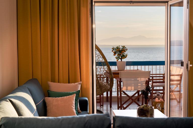 Seafront Luxury President Suite Aegean Sunset - B&B Salonicco