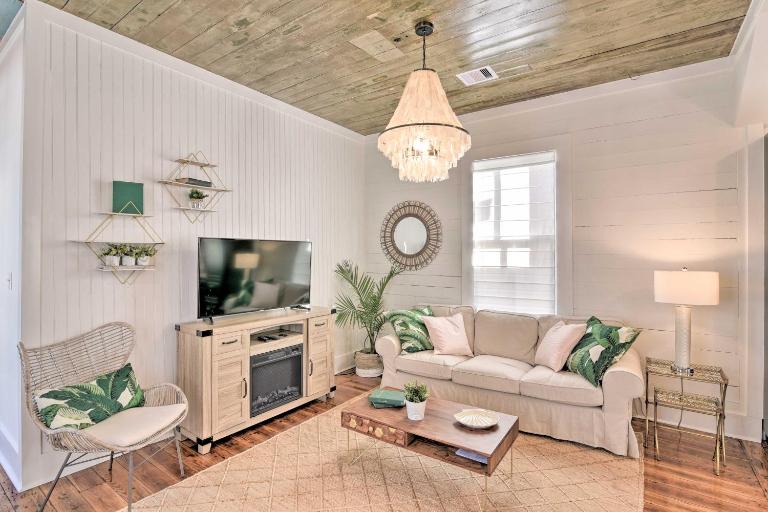 Near Beach & Strand: Bright Cottage in Galveston - Ferienwohnung Galveston