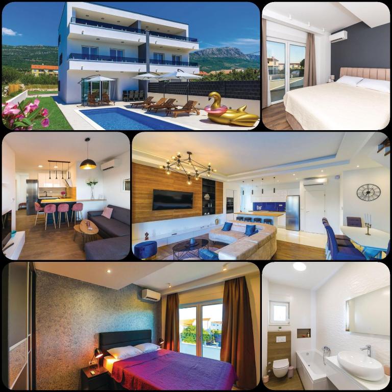 NEW VILLA DAVID, WI-FI, IPTV, 5 bedrooms, 4 bathrooms - Ferienwohnung Kutleše