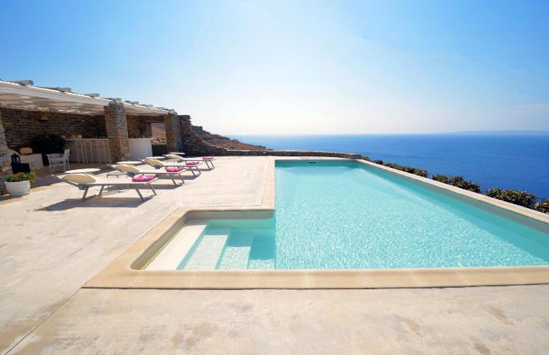 Spectacular sunset view villa at Melissaki - Ferienwohnung Ioulida