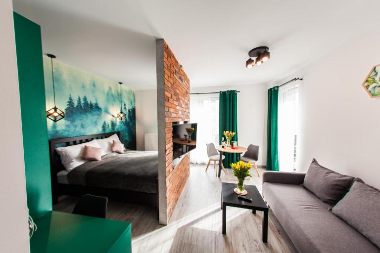 Słoneczna Apartamenty - Ferienwohnung Kattowitz