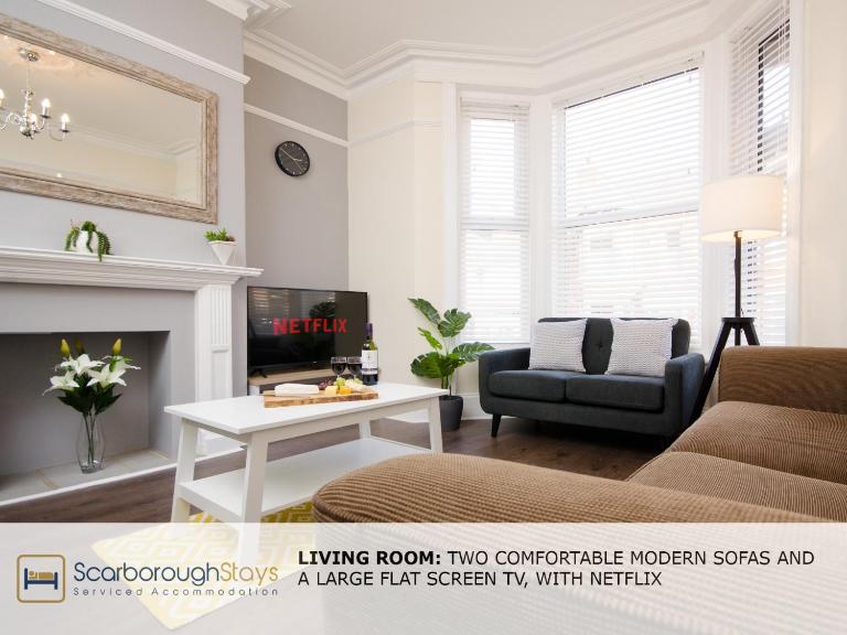 Scarborough Stays - Victorian Townhouse - 5 Bedrooms - SLEEPS 9 - Ferienwohnung Scarborough