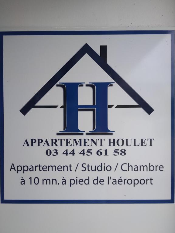 Aéroport paris beauvais Appartement HOULET 10 min à pied aéroport parkingbeauvais longue durée - B&B Tillé
