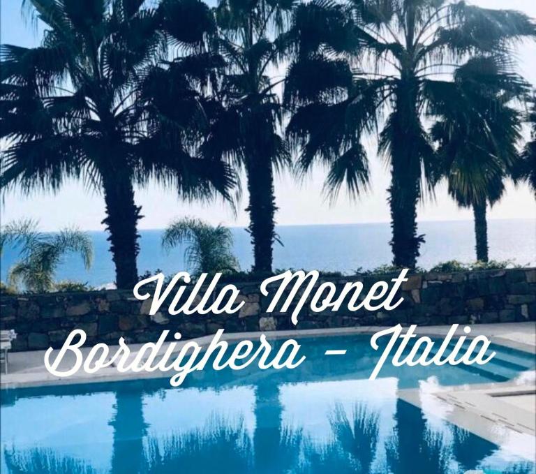 Luxury Sea View Villa Monet with Private Pool - Exclusive Retreat in Bordighera - B&B Bordighera