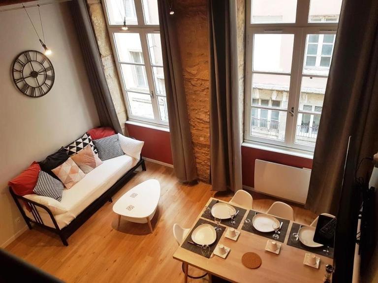 Cosy appartement, dans les pentes de la Croix Rousse - B&B Lione