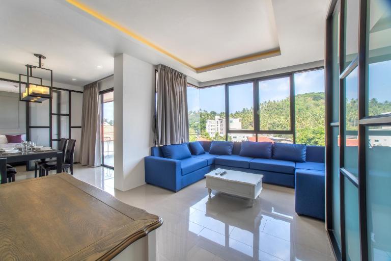 2BDR Apartment near Surin beach PALM-C703 - B&B Surin Beach
