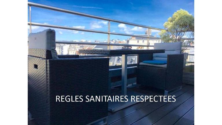 Duplex Terrasse Garage - Chambres d'hôtes Granville