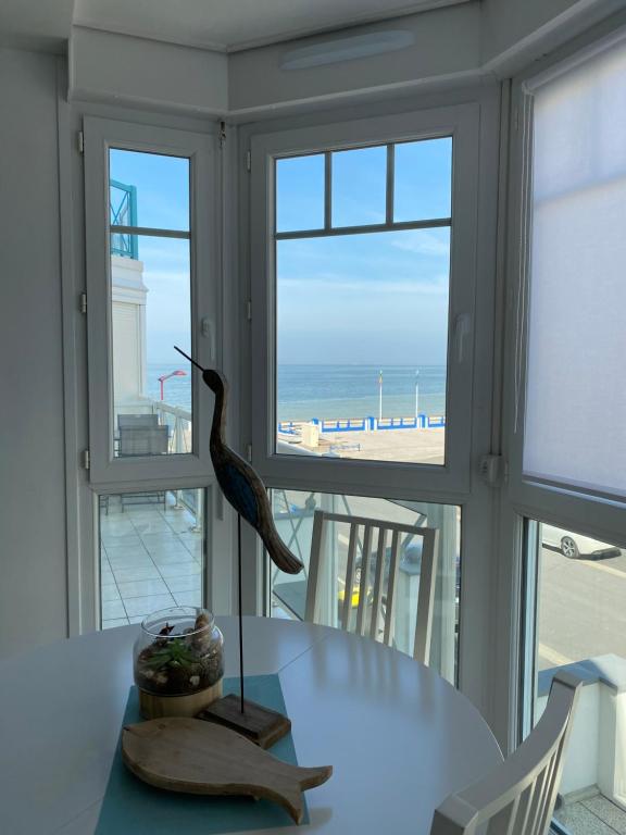LE BON ENDROIT en bord de mer, vue mer et wifi - Ferienwohnung Wimereux