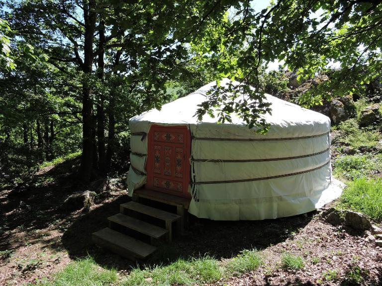 Yourte mongole - B&B Mont-Roc