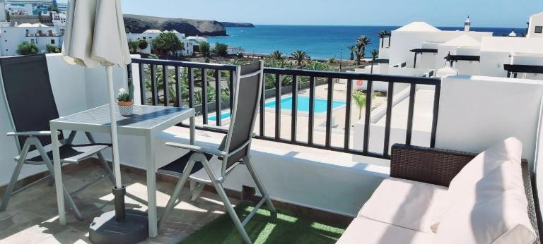 Casa Mykonos 1° linea de mar en Playa Blanca - B&B spiaggia di Blanca