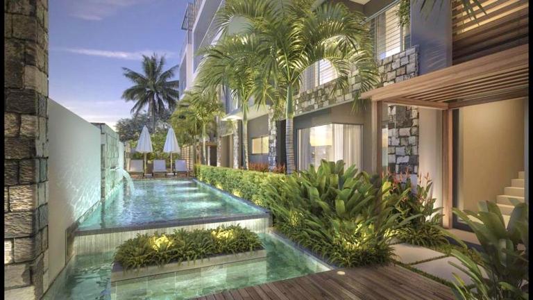 Charming apartment in Flic en Flac with shared pool - Ferienwohnung Flic en Flac