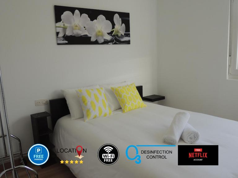Precioso piso en Oviedo, Parking, Wifi y Netflix By DeLabra Apartments - Chambres d'hôtes Oviedo