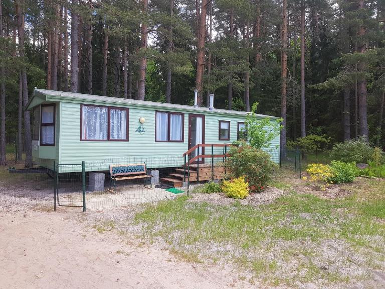 Beautiful holiday home near the pine forest - B&B Skulte