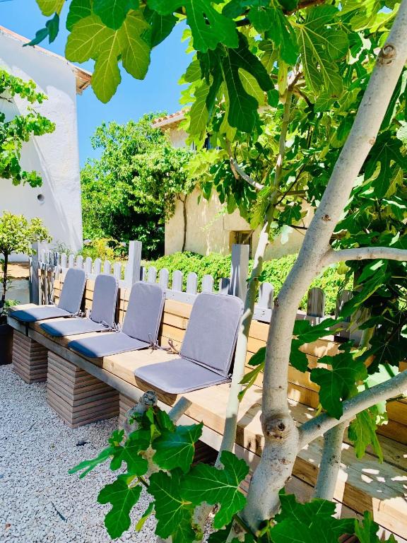 Haut de villa entre mer et campagne - Ferienwohnung Hyères