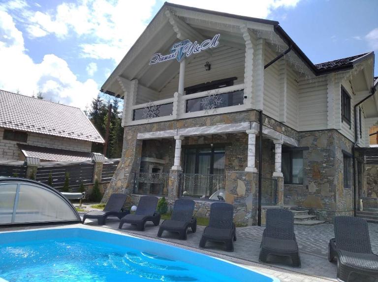 Cottage Diamant Y&M - B&B Polianytsia