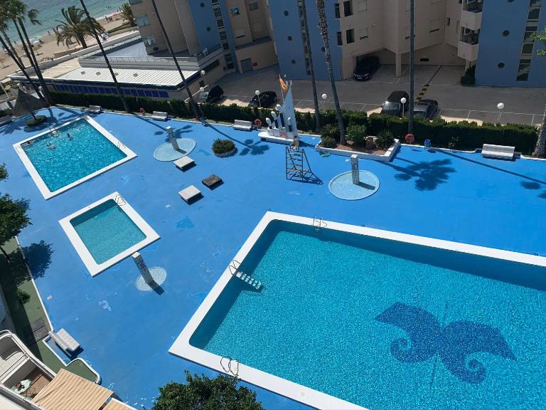 SERVICE APART LAZARO- Apartamentos Aguamarina 46 - Chambres d'hôtes Calpe