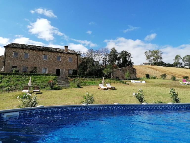 Il Giardino nella Valle - Ferienwohnung Belvedere Ostrense