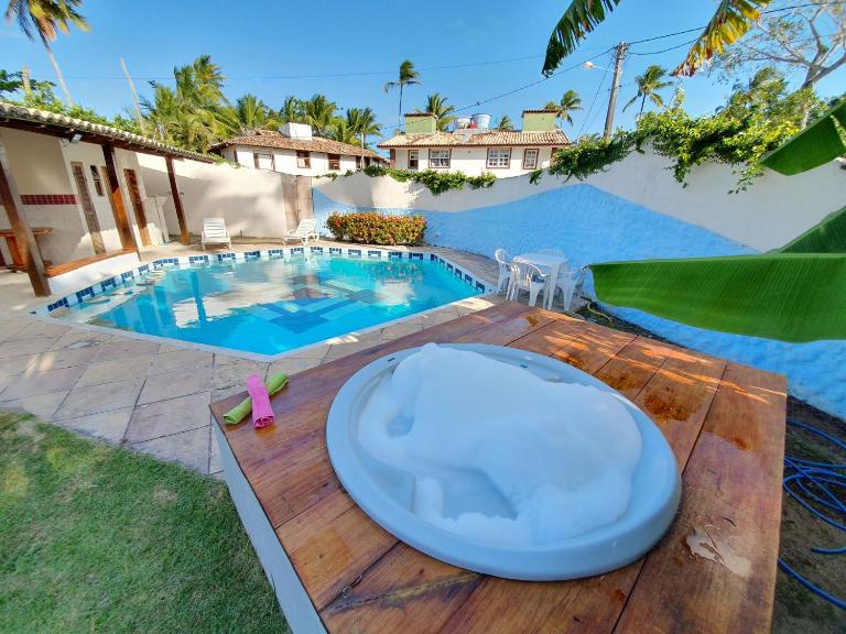 Vila Oceano - Grande Piscina e Hidromassagem Dupla - B&B Porto Seguro
